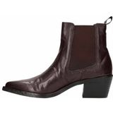 Shabbies Amsterdam - Wiep Tamponato - Enkellaars - Donkerbruin - 100% Leer