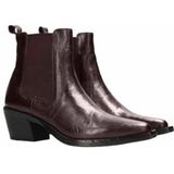 Shabbies Amsterdam - Wiep Tamponato - Enkellaars - Donkerbruin - 100% Leer