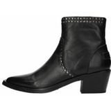 Shabbies Amsterdam - Wieke - Enkellaars - Zwart - Leer