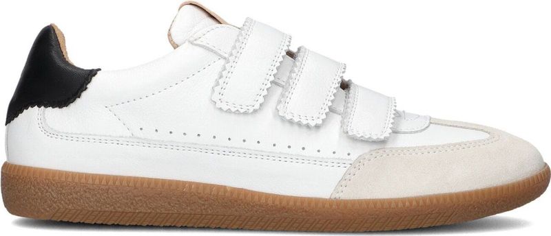 Fred de la Bretoniere Pearl Valencia Klittenbandschoenen Dames - Wit