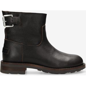 Shabbies Amsterdam Enkellaars Alyd Ankie Cognac - Maat 36 - Dames Laarzen