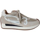 Fred de la Bretoniere - Yentl Sign Sneaker Mix - Beige - Sneakers