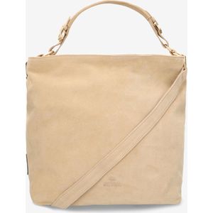 Fred De La Bretoniere  Schoudertas -  Suède - Wanda -  beige