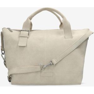 Shabbies Amsterdam - Essie - Handtas - Beige - Suède