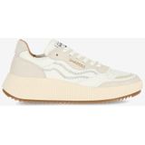 Shabbies Amsterdam Women Chavi Ziggi Sneaker Nubuck White Beige