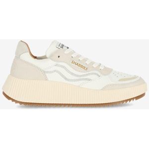 Shabbies Amsterdam Sneaker Chavi Ziggi White - Maat 36