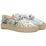 Fred de la Bretoniere - June Chain Espadrille - Lichtblauw - Leer