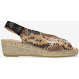 Fred de la Bretoniere - Jamy Sling - Espadrilles - Snake Print - Leer