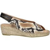 Fred de la Bretoniere - Jamy Sling - Espadrilles - Snake Print - Leer