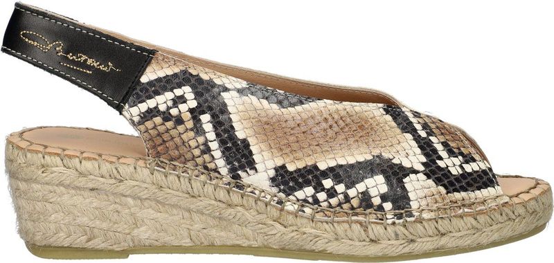 Fred de la Bretoniere - Jamy Sling - Espadrilles - Snake Print - Leer