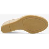 Fred de la Bretoniere Women Jacky O-Nine Espadrille Metallic Leather Light Gold-Schoenmaat 37