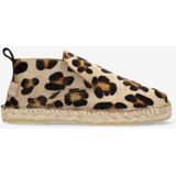 Shabbies Amsterdam - Espadrille - Light Brown - 100% Leather