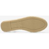 Shabbies Amsterdam Palma Ki Sling - Leren Espadrilles - Slangenprint Beige/Zwart