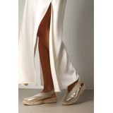 Shabbies Amsterdam - Palma Ki - Espadrille - Metallic Licht Goud - Leer