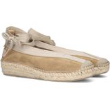 Shabbies Amsterdam - Palma - Espadrilles - Panterprint - Beige/Bruin - Leer