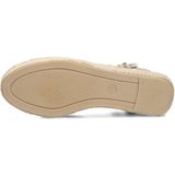 Shabbies Amsterdam - Palma - Espadrilles - Panterprint - Beige/Bruin - Leer