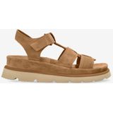 Shabbies Amsterdam Sandalen Wana Sandalen Cognac - Maat 36