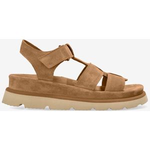 Shabbies Amsterdam Sandalen Wana Sandalen Cognac - Maat 36