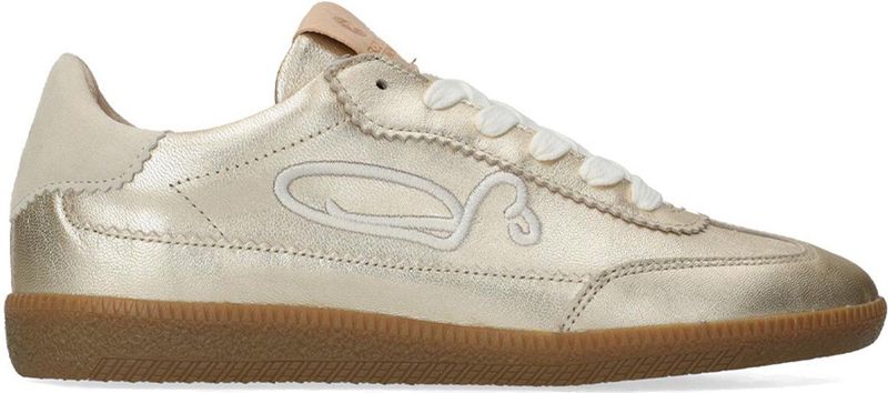 Fred de la Bretoniere - Pearl Sign Sneaker Metallic - Licht Goud - Sneaker