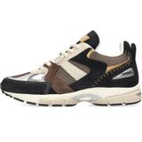 Shabbies Amsterdam - Abbey Run - Sneakers - Black/Brown
