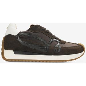 Fred de la Bretoniere - Yentl Sign - Sneaker - Dark Brown