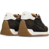 Fred de la Bretoniere - Yentl Sign - Sneakers - Donkerbruin/Wit