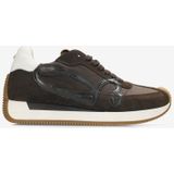 Fred de la Bretoniere - Yentl Sign - Sneakers - Donkerbruin/Wit
