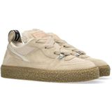 Shabbies Amsterdam - Chewy Unna - Lage Sneakers - Suède en Mesh