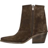 Shabbies Amsterdam - Jaira Double - Enkellaarsjes - Donkerbruin