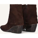 Shabbies - Jaira Double - Enkellaarsjes - Bruin - Suède