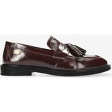 Fred de la Bretoniere - Fairy Moccy Wrinkle - Loafer - Bordeaux Red