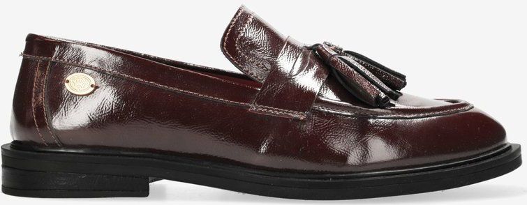 Fred de la Bretoniere - Fairy Moccy Wrinkle - Loafer - Bordeaux Red
