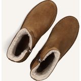 Shabbies - Palissa MIA ZIP - Enkellaarsjes - Cognac - Suède