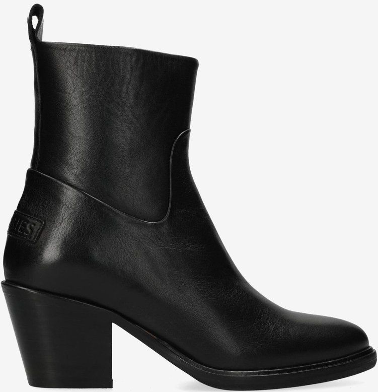 Shabbies Amsterdam - Julie Ankie - Enkellaarzen - Zwart