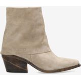 Shabbies Amsterdam - Jaira Double - Enkellaarsjes - Taupe
