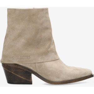 Shabbies Amsterdam - Jaira Double - Enkellaarsjes - Taupe