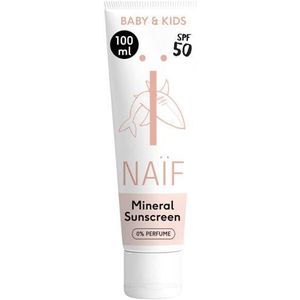 Naif Zonnebrandcréme Baby & Kids 0% Parfum SPF 50 100 ml
