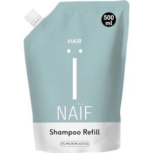 Naïf - Voedende Shampoo Navulverpakking/Refill - 500ml - Haarverzorging - met Natuurlijke Ingrediënten