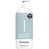 Naïf - Voedende Shampoo Pompfles - 500ml - Haarverzorging - met Natuurlijke Ingrediënten