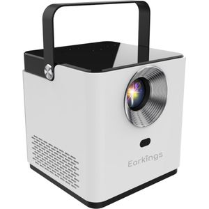 Earkings - Projector - Draagbaar - 5000 Lumen - 4K en 8K Ondersteuning