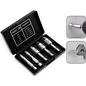 PD® - schroef verwijder set - Schroefverwijderaar - Uitboorset - Schroefverwijderset - 6-delig