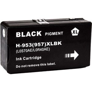 Inktcartridges Geschikt voor HP 953XL | 1x Zwart inkt cartridge Geschikt voor HP OfficeJet Pro 8740, 8719, 8720, 8710, 8715, 8725, 7740, 8218, 8718, 8210, 8716, 8730, 8728