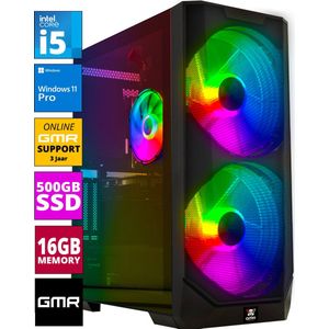 Intel Compleet PC | Intel Core i5 | 16 GB RAM | 500 GB SSD | Windows 11 Pro