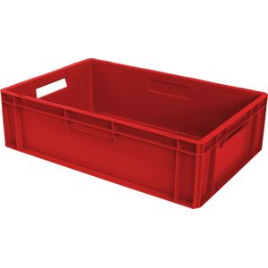 Alpac Stapelbak - Opbergbak - 600 x 400 x 170 mm - 30L - Rood