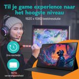 Pora&Co - IPS Portable Game Monitor - Beeldscherm - 15.6 Inch - Full HD - Draagbare Monitor