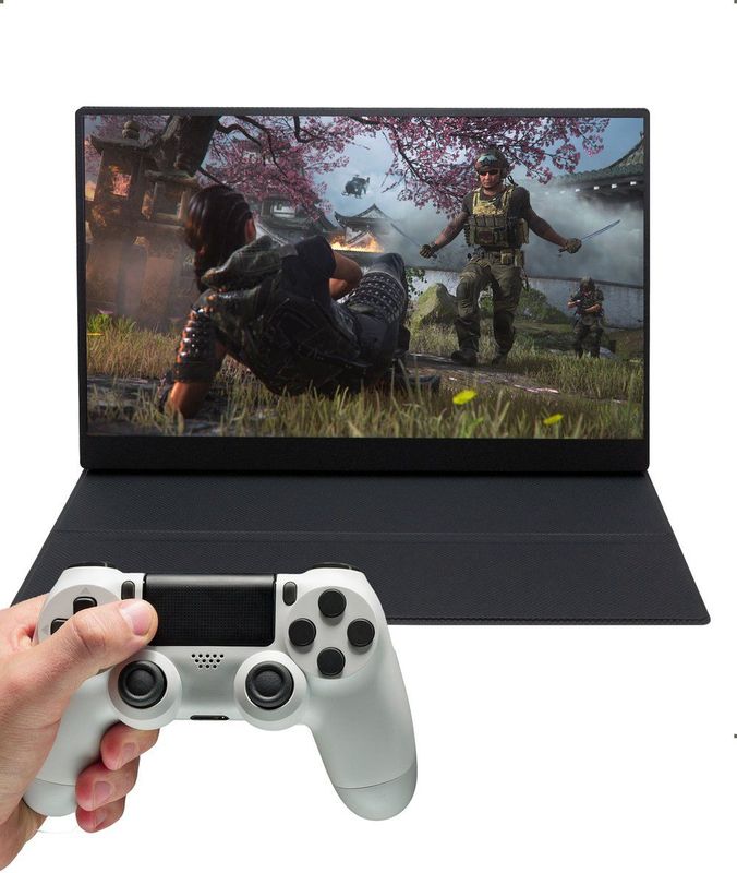 Pora&Co - IPS Portable Game Monitor - Beeldscherm - 18.5 Inch - Full HD - Draagbare Monitor