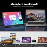 Pora&Co - IPS Portable Game Monitor - Beeldscherm - 14 Inch - HDMI & USB-C - Full HD