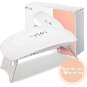 Moods Gellac - Compacte Nagellamp - UV Lamp Gelnagels - Wit