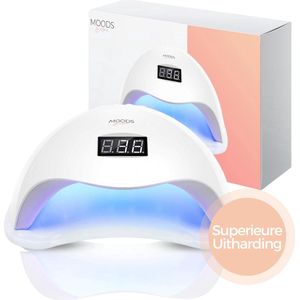 Moods Gellac - Professionele Nagellamp - UV Lamp - Wit - LED Technologie