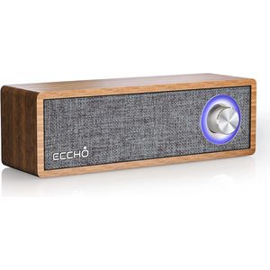 ECCHO - Bluetooth Speaker Draadloos - Oplaadbare – Retro Ontwerp
